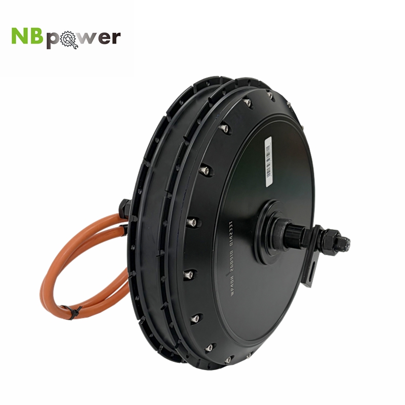 NBpower 170/190mm Dropout QS27 - 72V 8000W Brushless Hub Motor 评论和价格